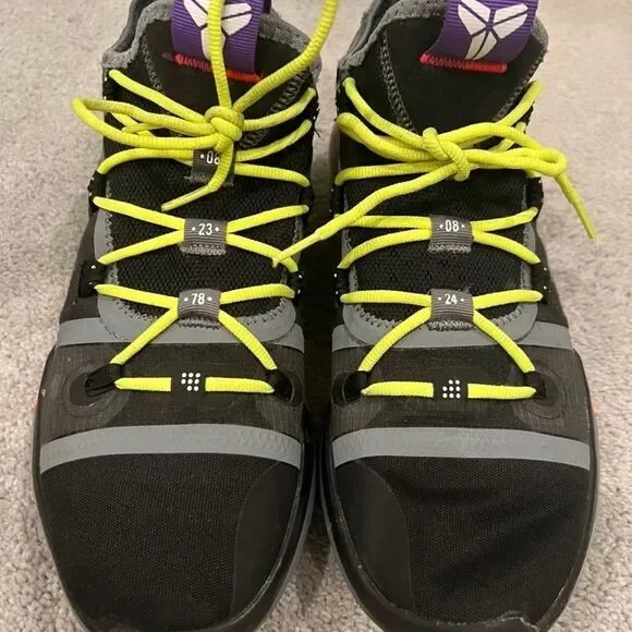 2018 NIKE AIR KOBE BRYANT AD EXODUS MAMBA CHAOS RACER BLACK [AV3555-003] 9.5